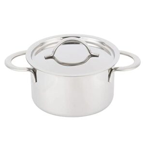 g.e.t. 4-80555 stainless steel stainless steel mini stock pot with lid stainless steel specialty servingware collection