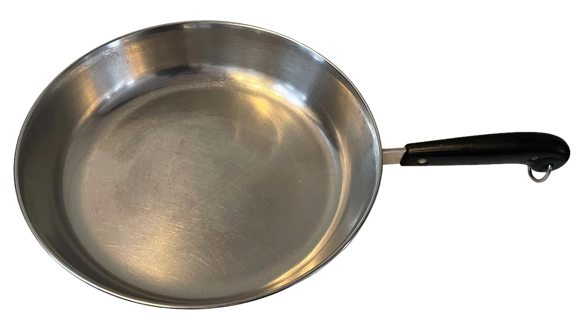 12" Revere Ware Copper Clad Frying Pan with Lid