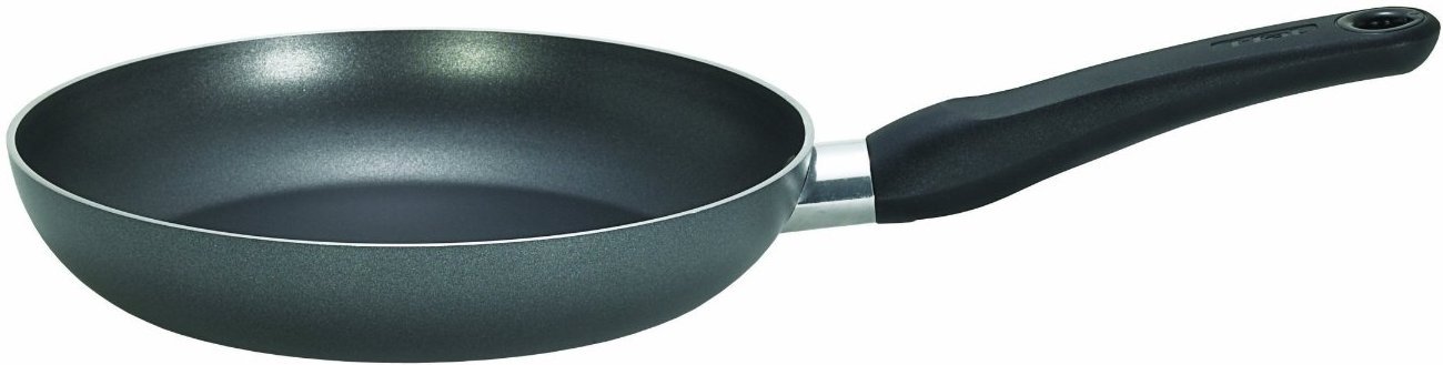 T-fal Initiatives Nonstick Fry Pan 12 Inch Oven Safe 350F Cookware, Pots and Pans, Dishwasher Safe Black