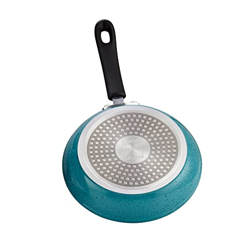 Cook N Home Nonstick Saucepan with Glass Lid 1.5 qt, Non-Stick Cookware Sauce Pan Multi-Purpose Cooking Pot, Induction Compatible, Turquoise