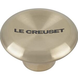 Le Creuset Signature Medium Knob, Light Gold