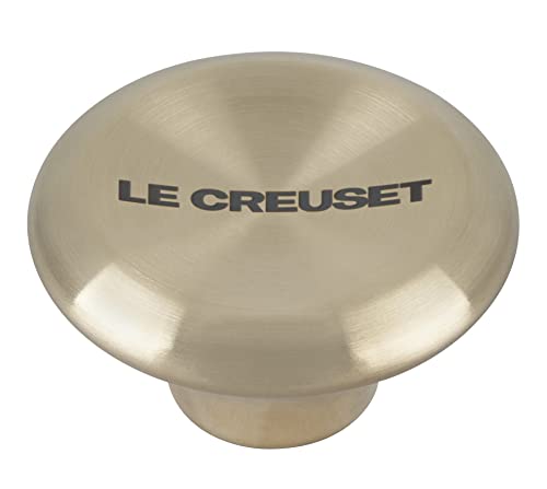 Le Creuset Signature Medium Knob, Light Gold