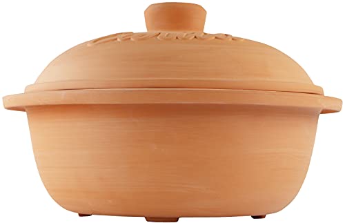 Eurita Clay Roaster, Non-Stick Dutch Oven, Versatile Cooking Vessel With Free Recipe Guide, 4 Quarts