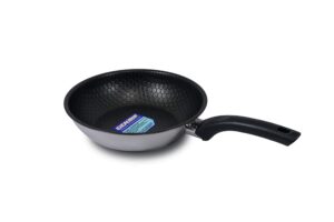 altenbach non-stick stainless steel wok pan, 5-layers (26 cm)