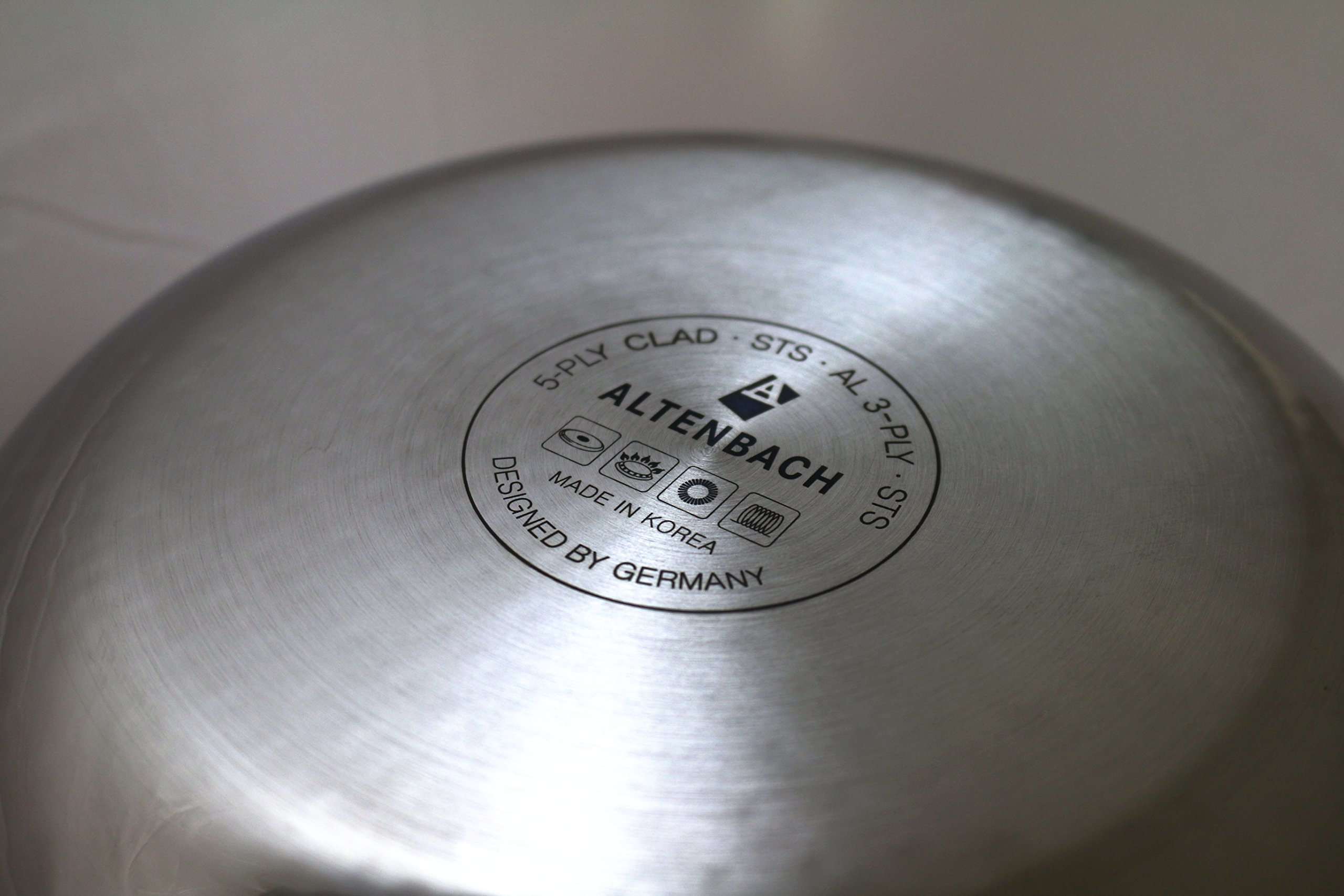 Altenbach Non-stick Stainless Steel Wok Pan, 5-Layers (26 cm)