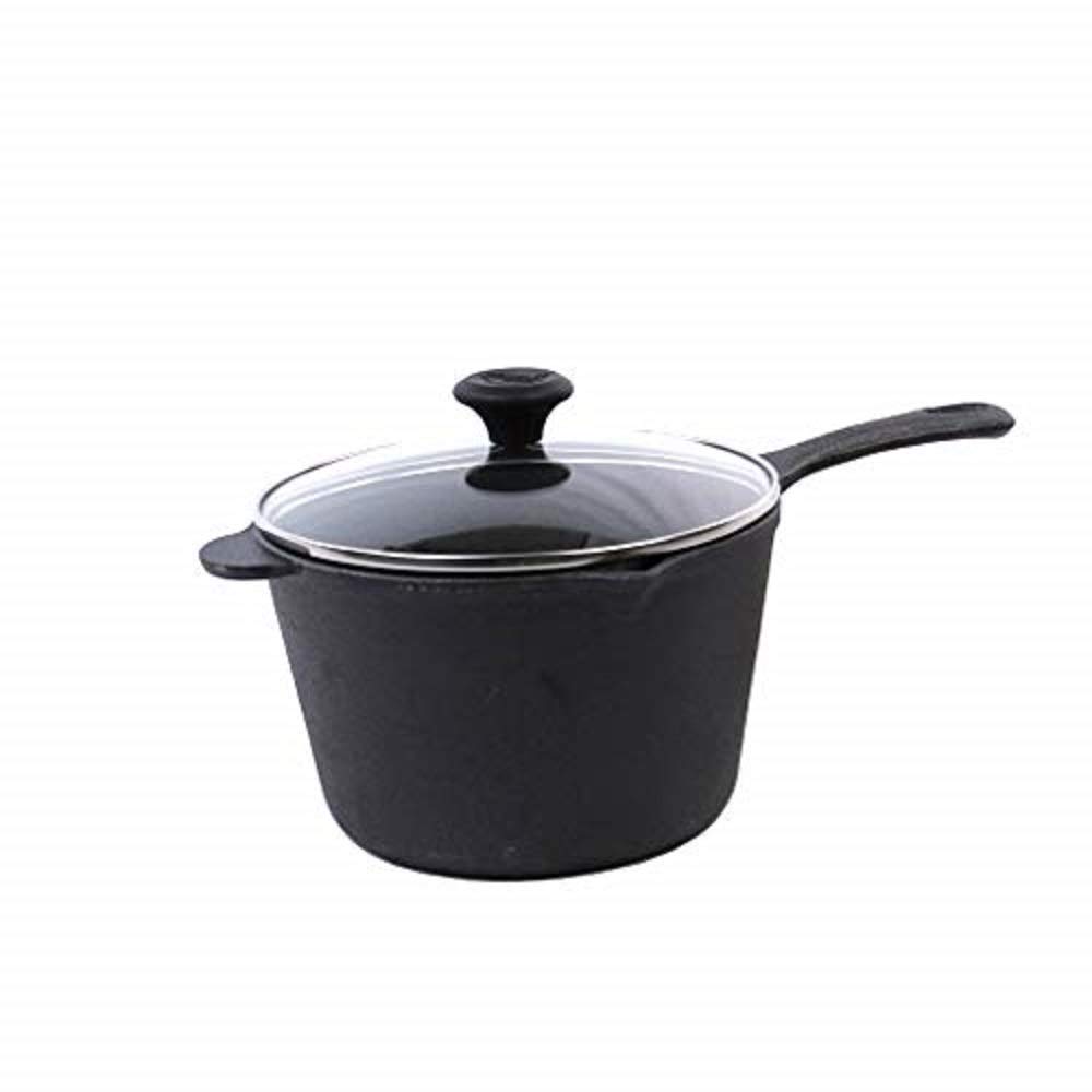 Old Mountain 3-Qt. Sauce Pan with Lid, Black