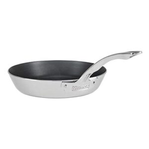 viking culinary contemporary 3-ply nonstick fry pan, 10 inch, dishwasher, oven safe, works on all cooktops including induction