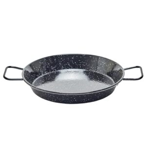 garcima 8-inch enameled steel paella pan, 20cm
