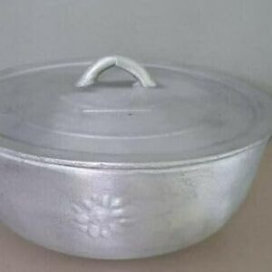 Jamaican Dutch Pot, Jamaican Dutchie Pot 9.5inch Silver