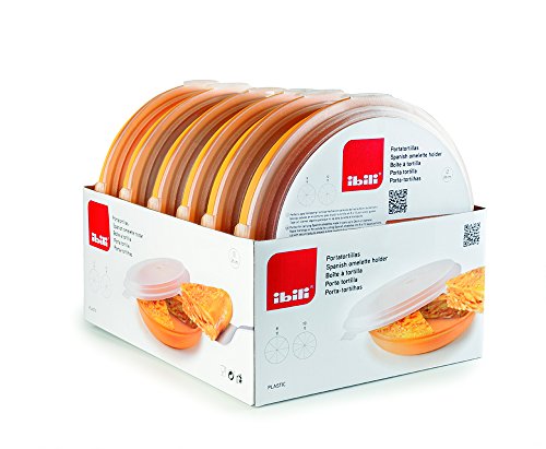 Ibili Spanish Omelette Holder, Orange, 26 Cm