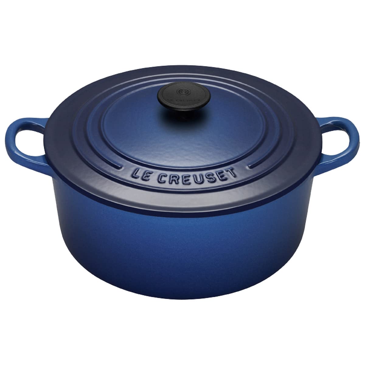 Le Creuset Enameled Cast-Iron 3-1/2-Quart Round French Oven, Cobalt Blue