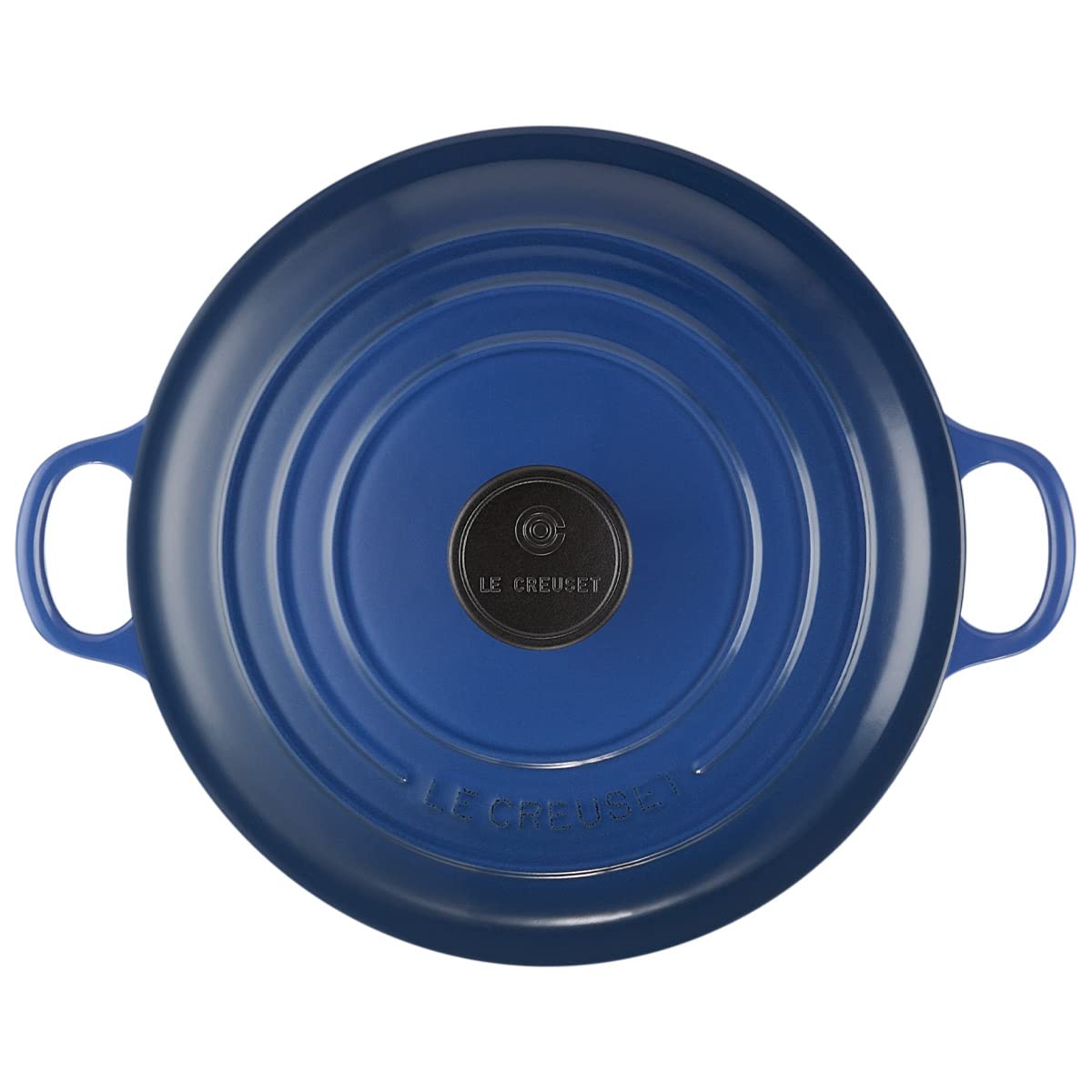 Le Creuset Enameled Cast-Iron 3-1/2-Quart Round French Oven, Cobalt Blue