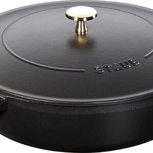 STAUB 40511 472/0 with Chistera 28 cm Cast Iron Black