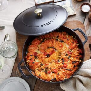 STAUB 40511 472/0 with Chistera 28 cm Cast Iron Black