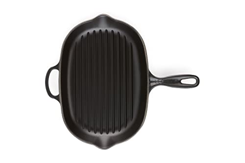 Signature LeCreuset 20194320000422 Grill PaN 32 CM Oval Black