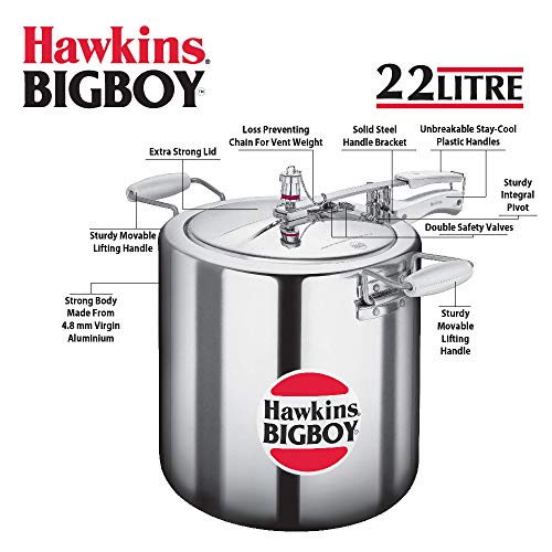 Hawkings Bigboy Aluminium Pressure Cooker