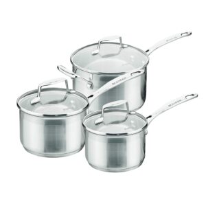 Scanpan Impact Saucepan, 3.5 Quart, Silver