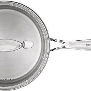 Scanpan Impact Saucepan, 3.5 Quart, Silver