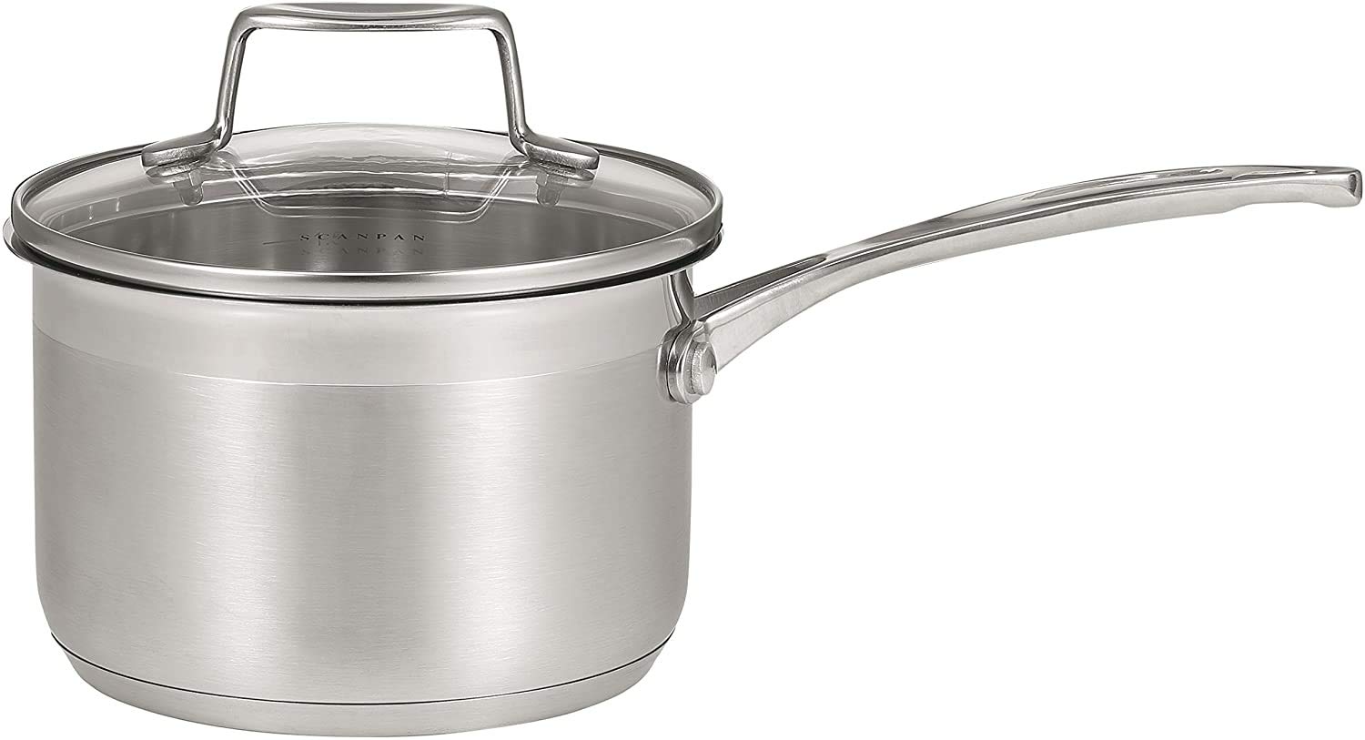 Scanpan Impact Saucepan, 3.5 Quart, Silver