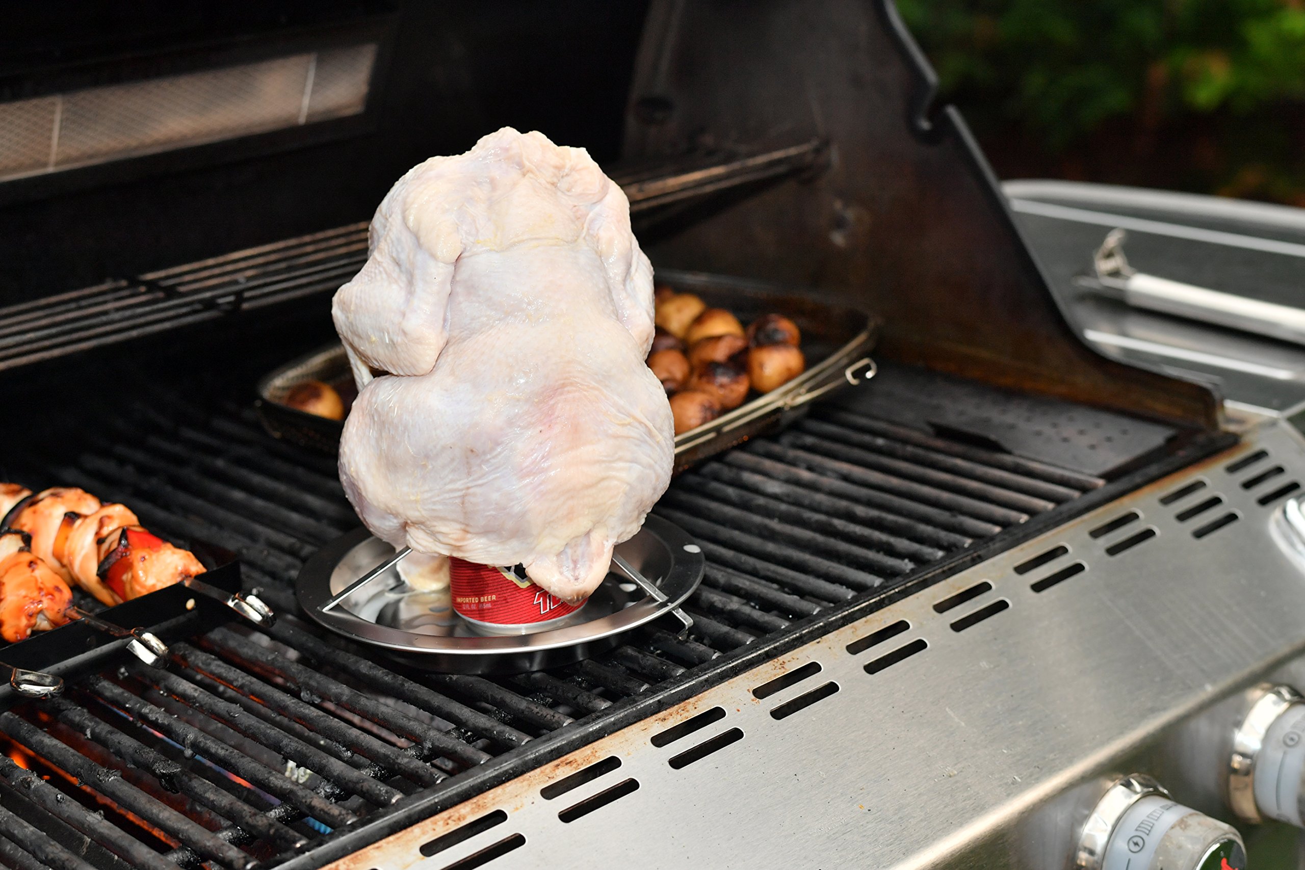 Barbecue Beer Can Chicken Roaster - by Home-X