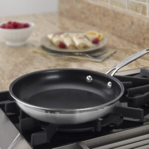 Cuisinart MultiClad Pro Nonstick Stainless-Steel 10-Inch Skillet