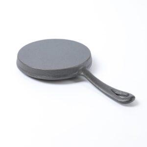 HAWOK Cast Iron Mini Round Griddle-5" Crepe Pan-Pre-Seasoned Skillet Set of 6…