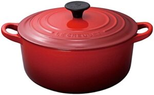le creuset 2-3/4 quart round french oven, cherry
