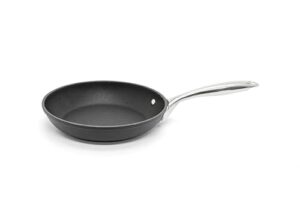 the rock by starfrit 11 in. forged aluminum diamond fry pan, black (034722-004-0000)