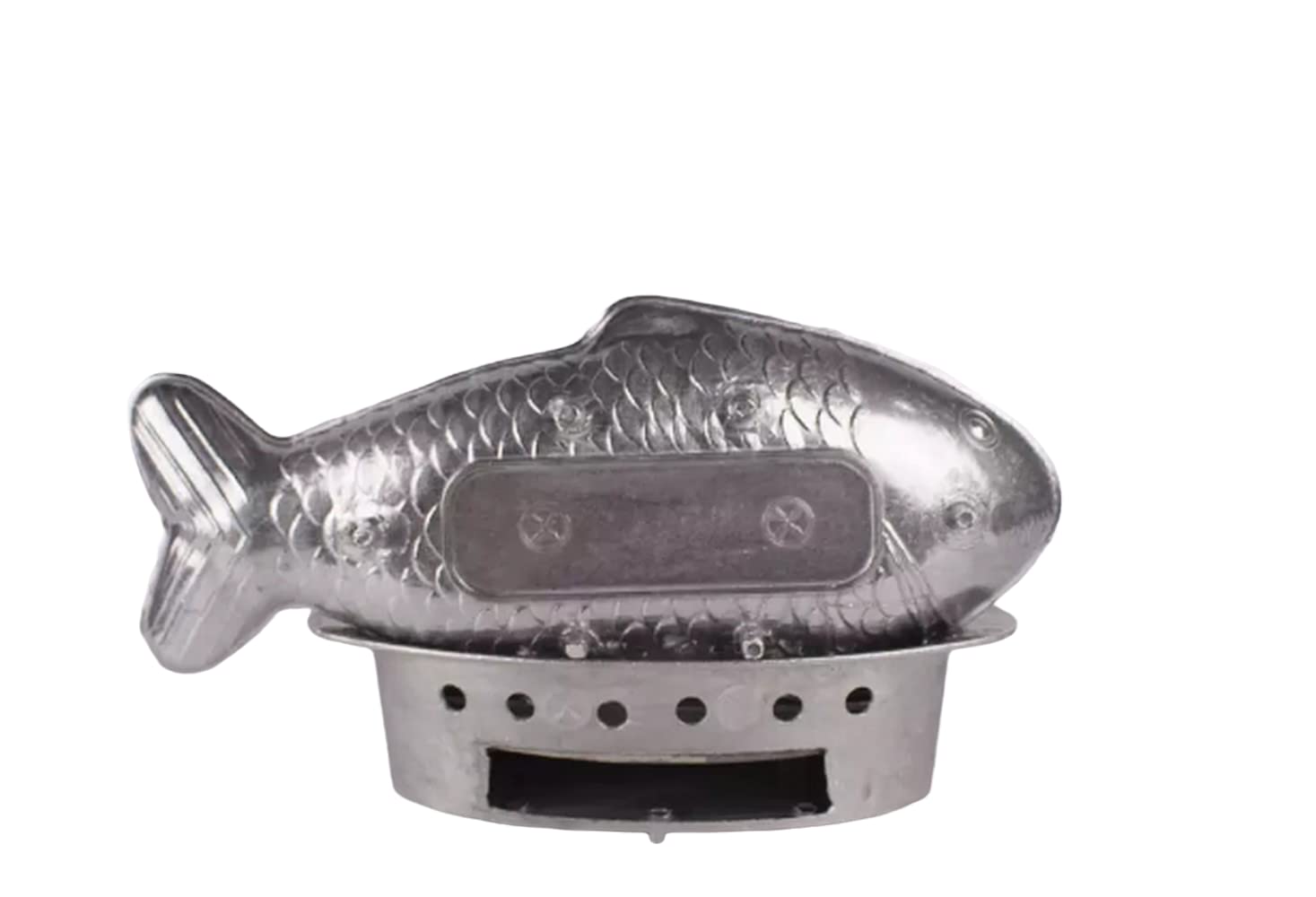 Shabu Hot Pot Fish Plate Shape Aluminum Thai Style Asian Street Food