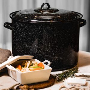 Granite Ware Stock Pot, 21-Quart