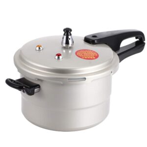 Pressure Cooker, Aluminum Cooking Pot Multifunctional Cooking Pot Gas Steamer Electric Ceramic Stove Pressure Cooker for Household Restaurant (20cm (gas, gas))