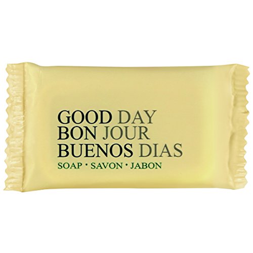 Good Day 390050A Amenity Bar Soap, Pleasant Scent, 1/2 oz (Case of 1,000)