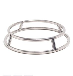rluii wok ring/stainless steel wok rack insulated pot mats cookware ring/wok accessories