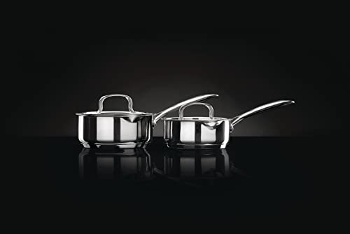 Napoleon 70046 Stainless Steel 2-Piece Sauce Pan Set Grill Accessory