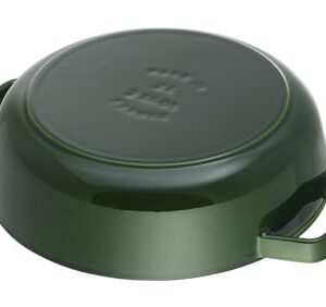 STAUB 40511-478-0 Cast Iron Chistera 28 cm Basil Green