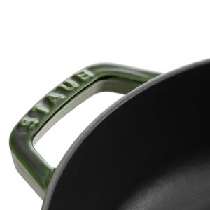 STAUB 40511-478-0 Cast Iron Chistera 28 cm Basil Green