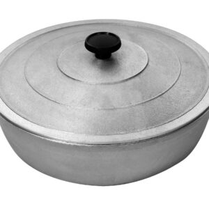 Uniware 9900 Super Quality Aluminum Caldero,Dutch Oven,7.2 QT,Silver (32cm (12.6-Inch))