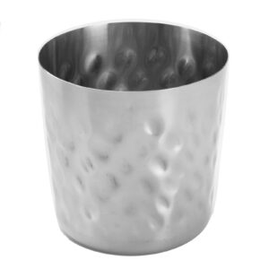 american metalcraft ffhm37 stainless steel fry cup, 14-ounces , silver