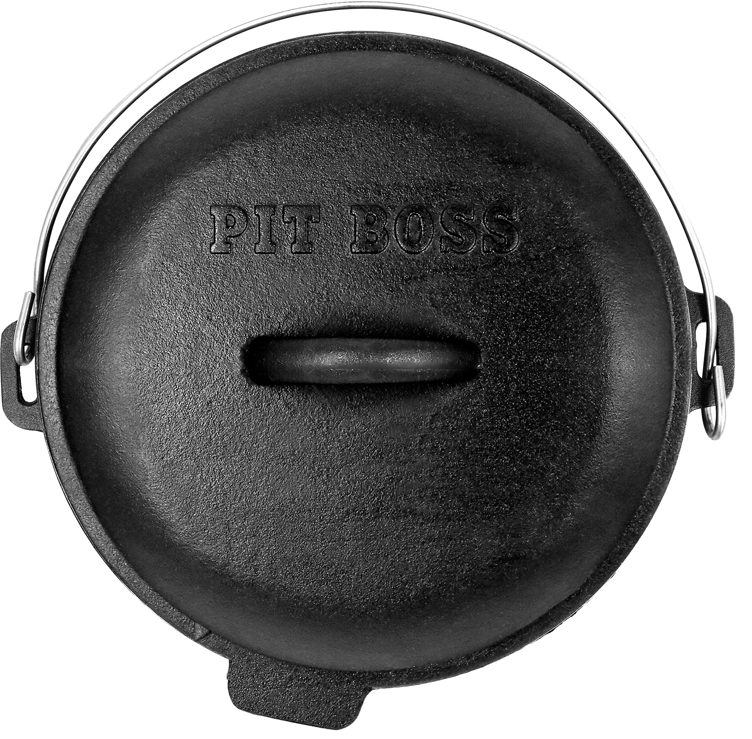 Pit Boss 12” Cast Iron Camp Oven, Black