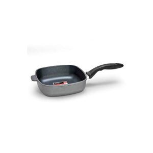 Swiss Diamond 8"x8" 2.1Qt Square Saute Pan HD Nonstick Diamond Coated Aluminum Square Saute Pan Includes Lid Dishwasher/Oven Safe