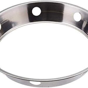 Stainless Steel Wok Ring Wok Rack 7¾-Inch and 9¾-Inch Reversible Size (2)