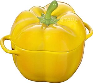 mini cocotte peppers staub 40500-324-0 - yellow