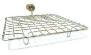 stainless steel wire roaster papad jali stainless steel square roasting net papad grill roti jali chapathi grill with wooden handle stainless steel wire roaster rack papad net