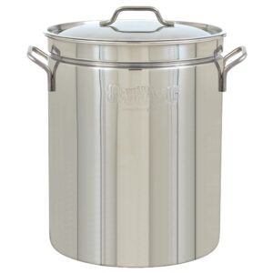 bayou classic 1044 stainless steel stockpot, 44 quarts