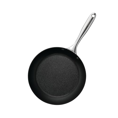 Starfrit 034720-004-0000 The Rock 8-inch Diamond Fry Pan, 8 in, Black
