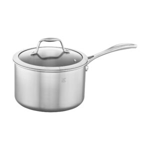 zwilling spirit 3-ply 4-qt stainless steel saucepan