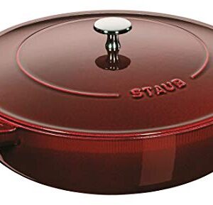 STAUB Cast Iron Chistera, Grenadine, 28 cm