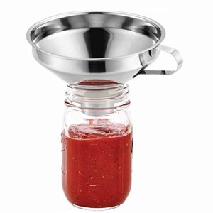 Large Maslin Pan Jam Making Pot with Stainless Steel Jam Chutney Funnel-Home Made Jam Canning Tools