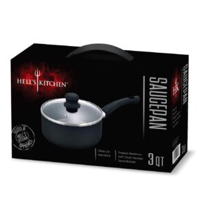 Hell's Kitchen 3QT Saucepan