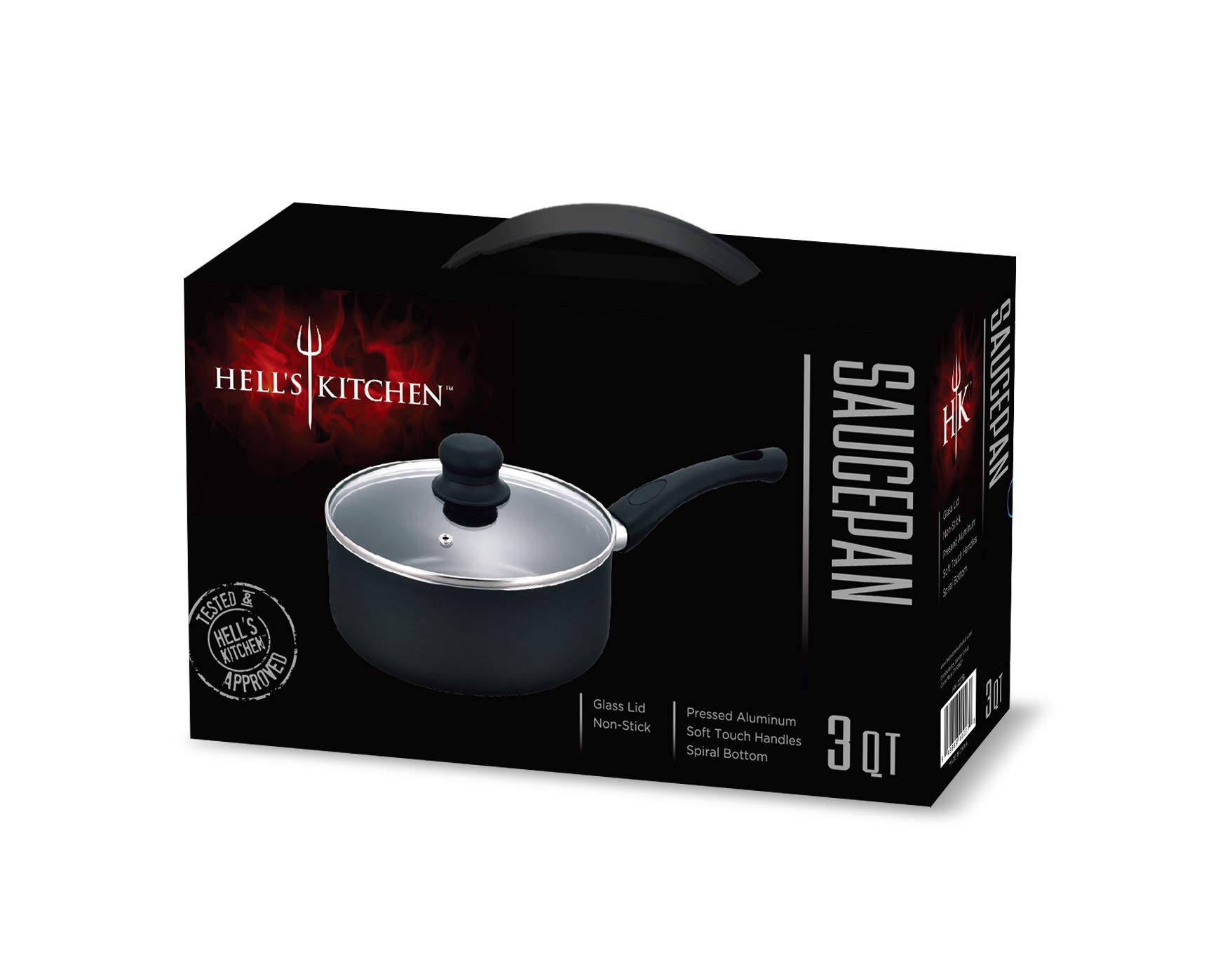 Hell's Kitchen 3QT Saucepan